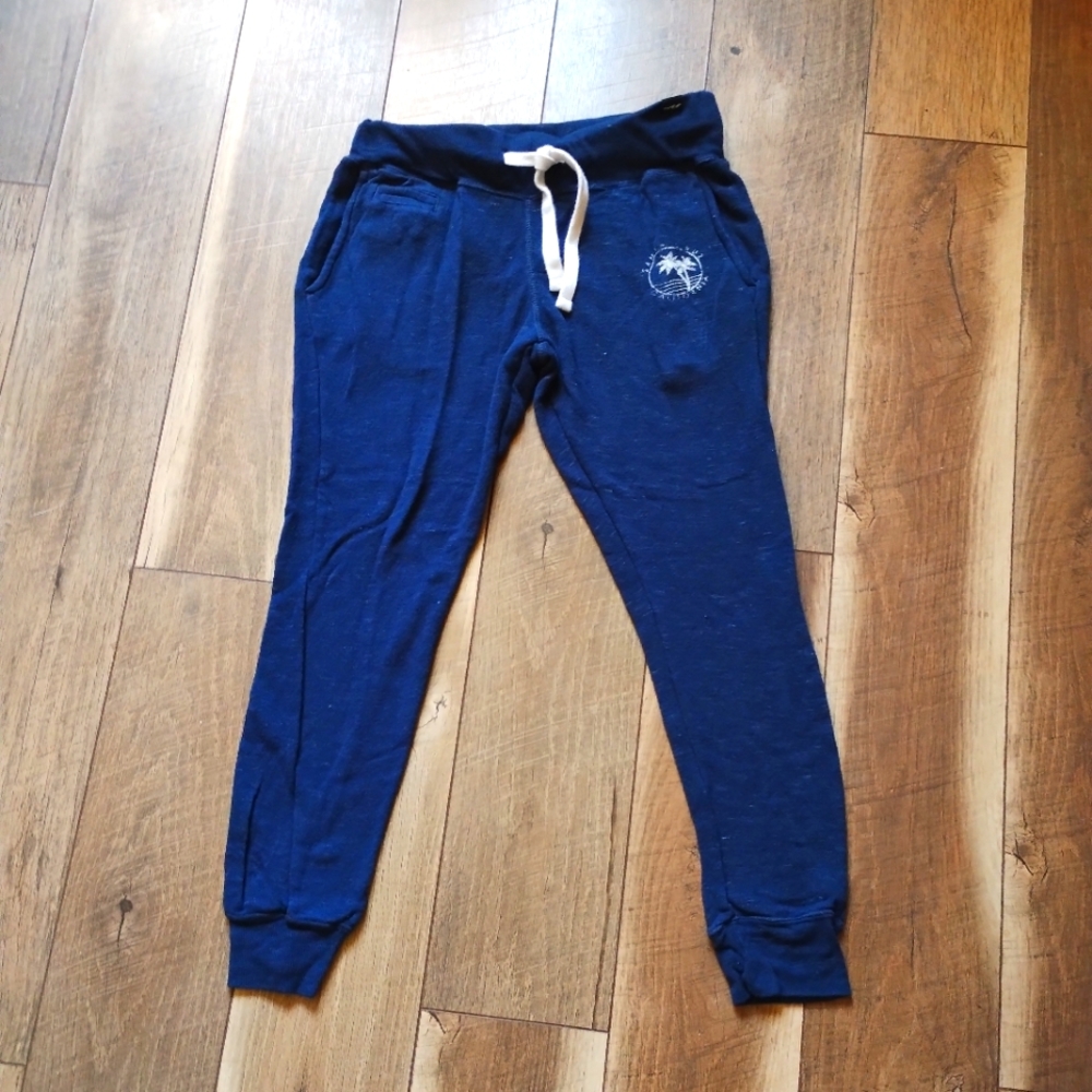 Ladies deep blue joggers